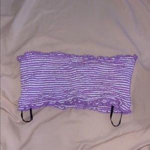 Ribbed tube top